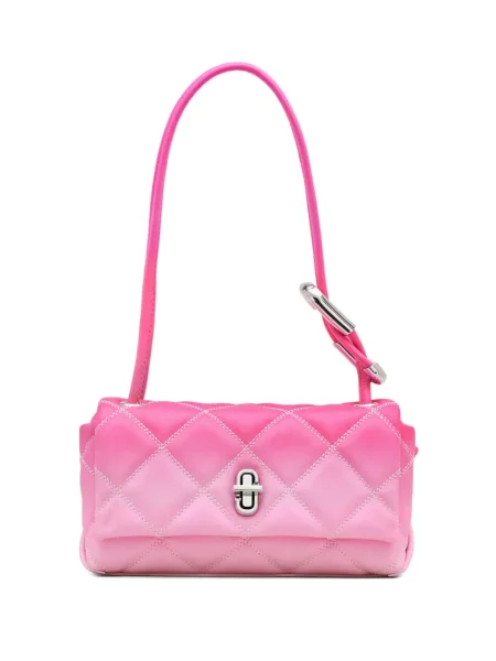 Geanta de piele Marc Jacobs din piele roz