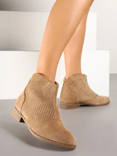 Botine Selianae închis bej