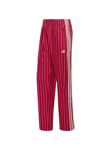 Pantaloni Adidas alergare roșu