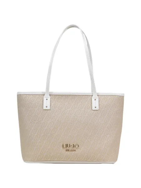 Geantă shopper Liu Jo bej