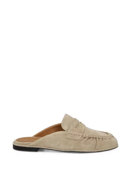 Papuci tip mules Toral Shoes din piele de căprioară