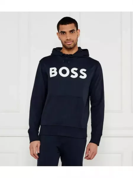 BOSS ORANGE Pulóver Webasic | Relaxed fit kék