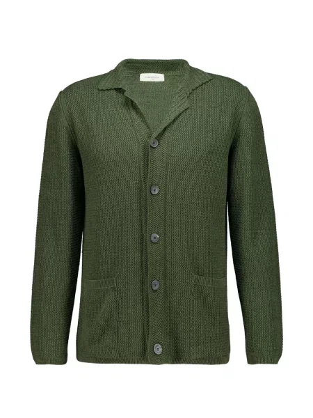 Geacă Piacenza Cashmere din cașmir verde