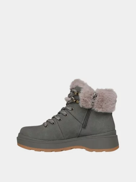 Кожаные ботинки Skechers оливковые