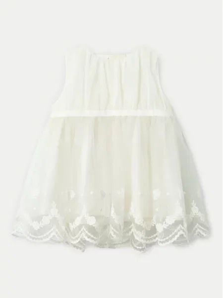 NAME IT Sukienka elegancka Demille Écru