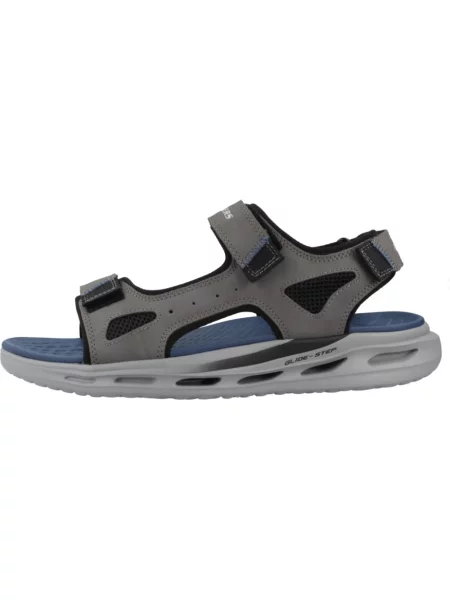 Sandały Skechers szare