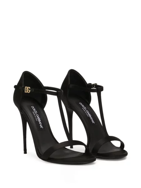 Sandalai Dolce & Gabbana satino juoda