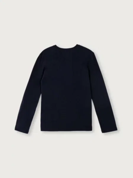 Тениска с дълъг ръкав Tommy Hilfiger синьо