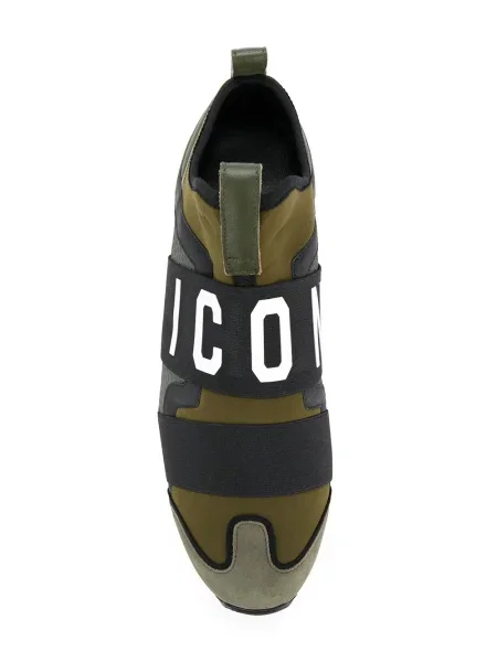 Sneakerși Dsquared2 verde