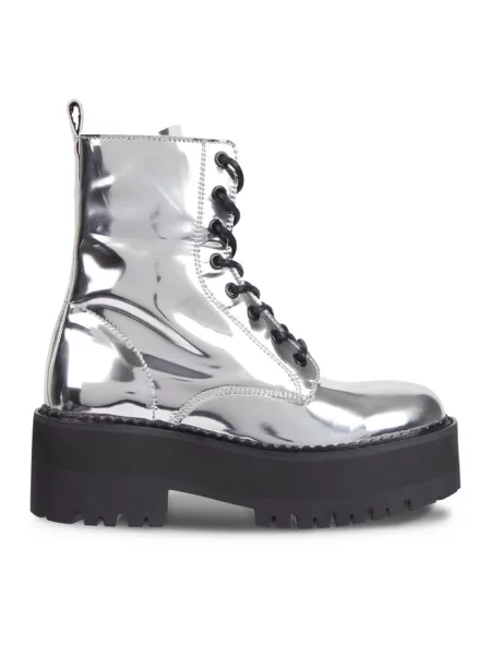 Tommy Hilfiger Buty Kobieta 38 EU Platformy na kostce szary