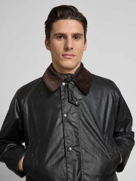 Kurtka z z patką model ‘BEDALE’ Barbour