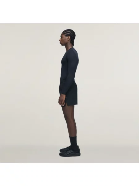 Tréninkové tričko adidas x entire studios Techfit Compression s dlouhým rukávem černé