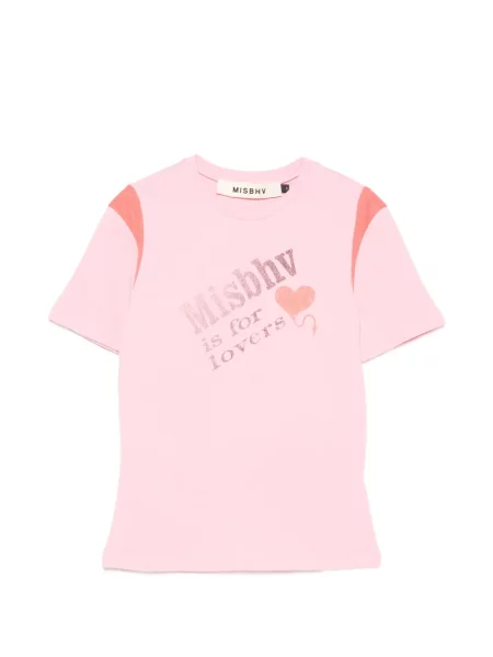 Tricou Misbhv cu imagine roz