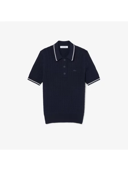 Поло Lacoste серое
