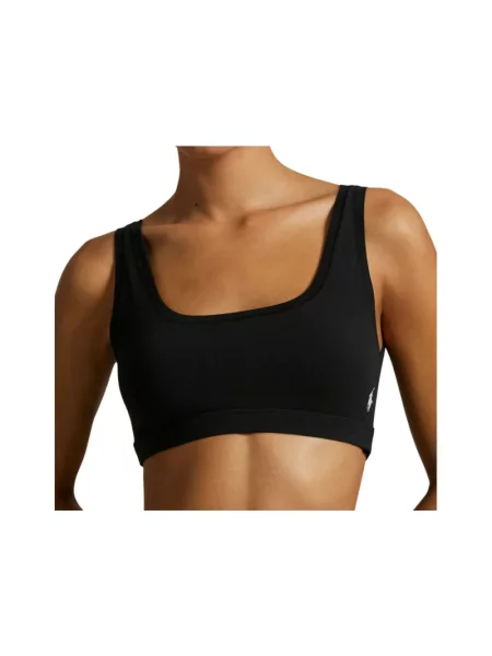 Top sportowy Polo Ralph Lauren czarny