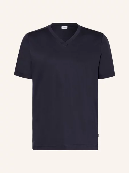 Zimmerli Pyžamové Tričko Supreme Green Cotton tmavě modrá