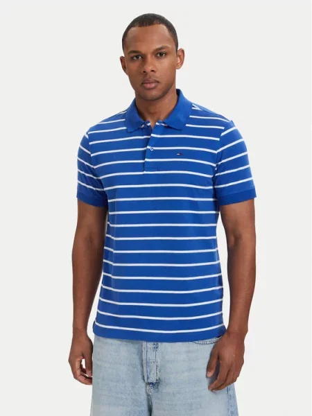 Tommy Jeans Polo marškinėliai mėlyna