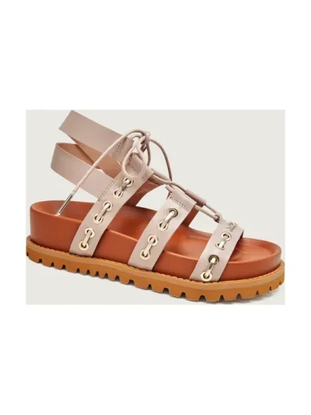Liu Jo De piele sandale LIVIA 01 bej