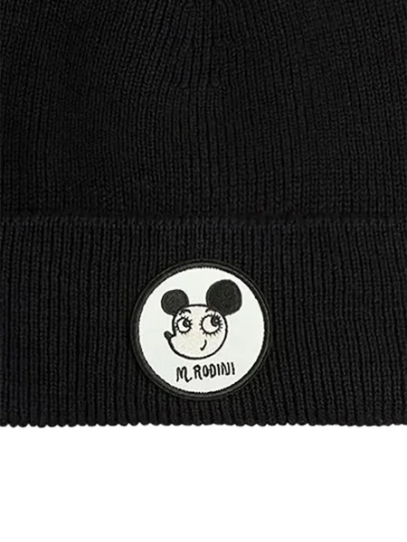 Czapka dziecięca Mini Rodini czarna