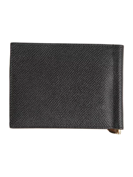 Portfel Salvatore Ferragamo skórzany czarny