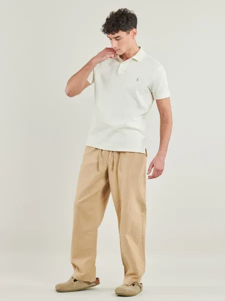 Polokošeľa Polo Ralph Lauren so sieťovinou béžová