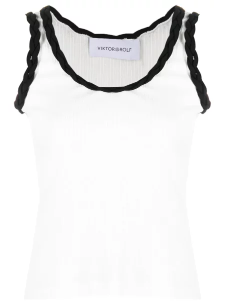 Podkoszulka Viktor & Rolf pleciona biała