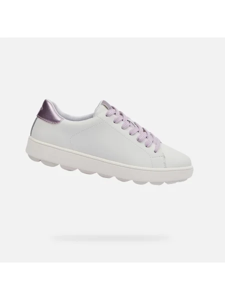 Sneakerși Geox alb