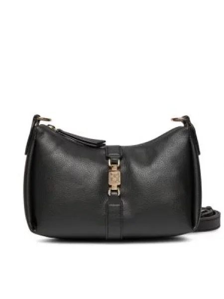 Crossbody torbica Tommy Hilfiger črna