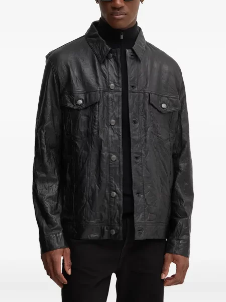 Geanta de piele Zadig&voltaire negru