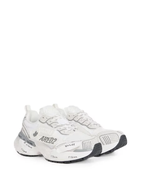 Sneakerși Dsquared2 alb