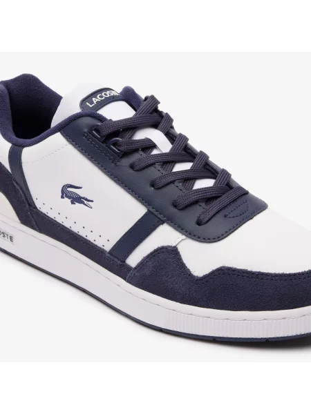 Lacoste Tenisówki Z Nadrukiem Graficznym T-Clip białe