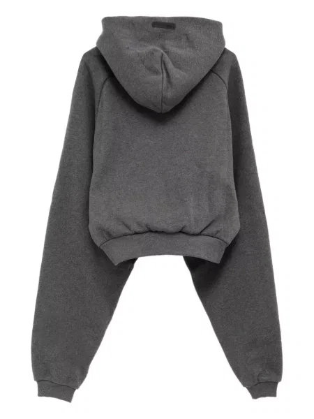 Hanorac cu glugă Fear Of God Essentials gri