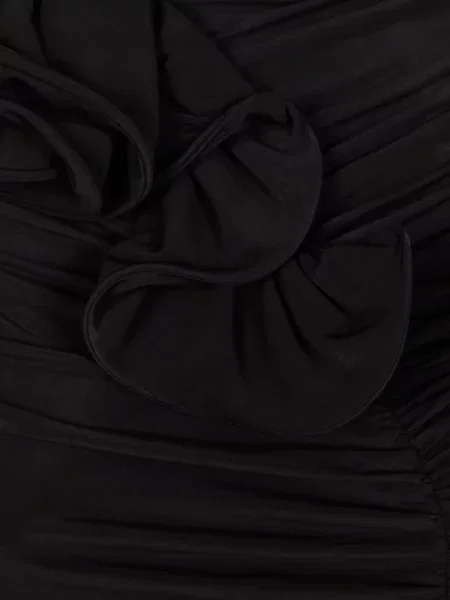 Rochie mini Magda Butrym cu volane negru