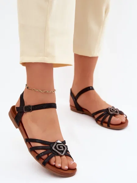 Sandale S. Barski negru
