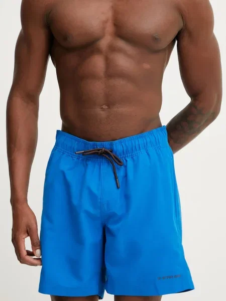 G-Star Raw szorty kąpielowe niebieski