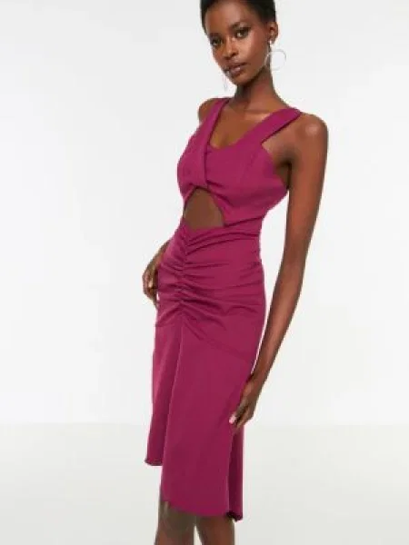Rochie de seară Trendyol violet