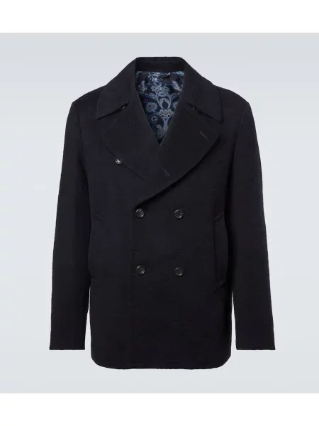 Geacă Etro de lână negru