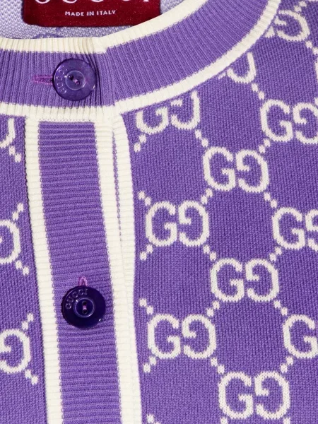 Cardigan Gucci violet