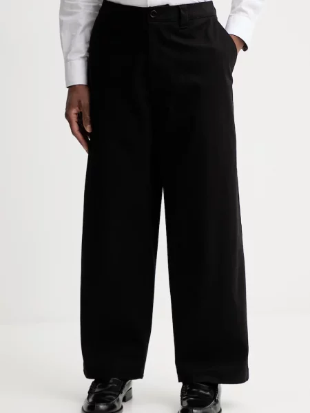 AllSaints pantaloni de drept negru