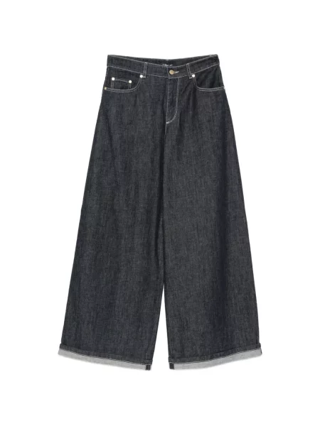Blugi cu picior larg 's Max Mara albastru