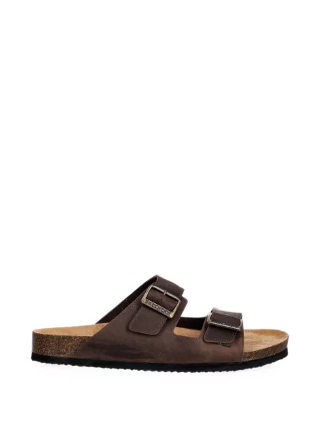 Sandale Skechers cu cataramă cu bretele maro