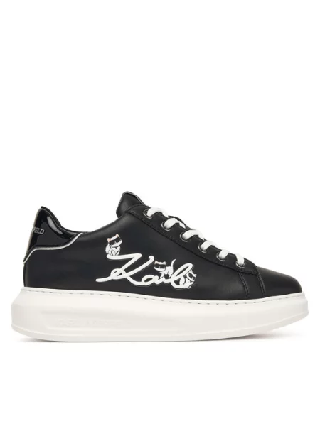 Sneakersy KARL LAGERFELD čierna