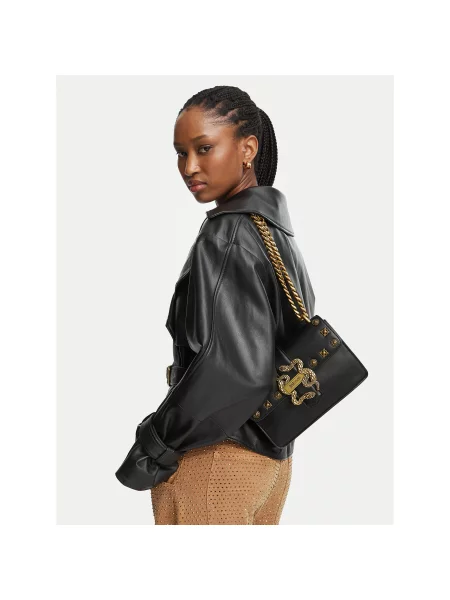 Just Cavalli Rankinė Iconic Snakes juoda