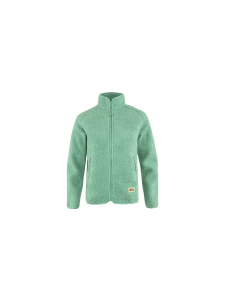 Fjällräven Vardag Pile Fleece W Aloe Green Kobiety Bluzy i bluzy z kapturem Fjällräven Size: XS zielony