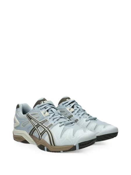 Sneakerși Asics cu bretele gri