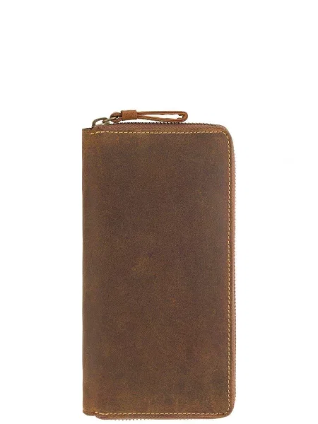Кожаный кошелек Visconti коричневый