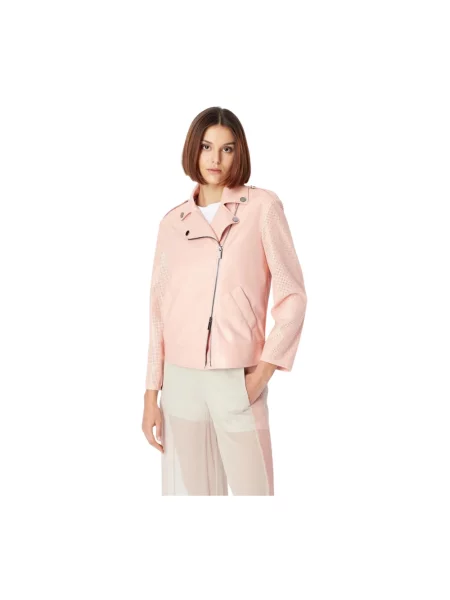 Kurtka Armani Exchange różowa