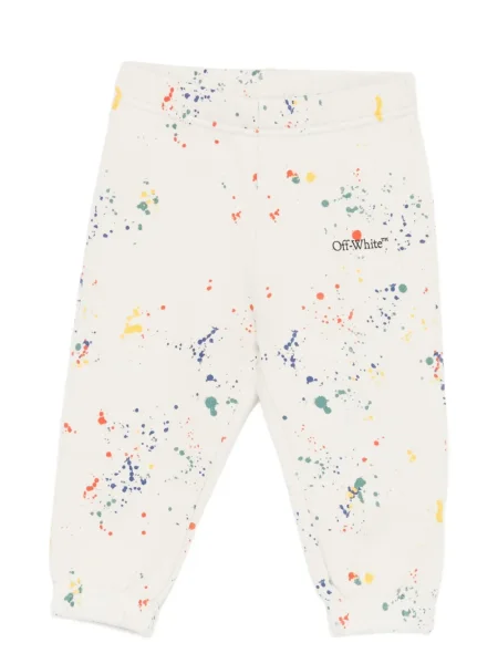 Spodnie dziecięce Off-white białe