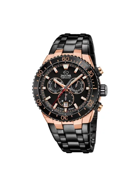 Jaguar Analogové hodinky Chronograph Ceramic' černá