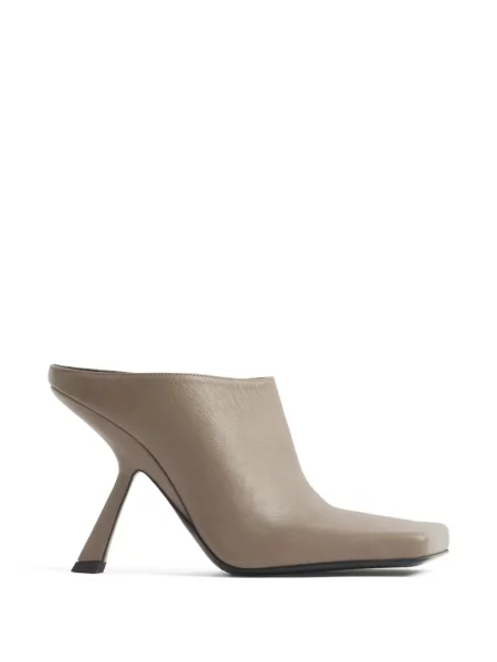 Papuci tip mules Mugler din piele